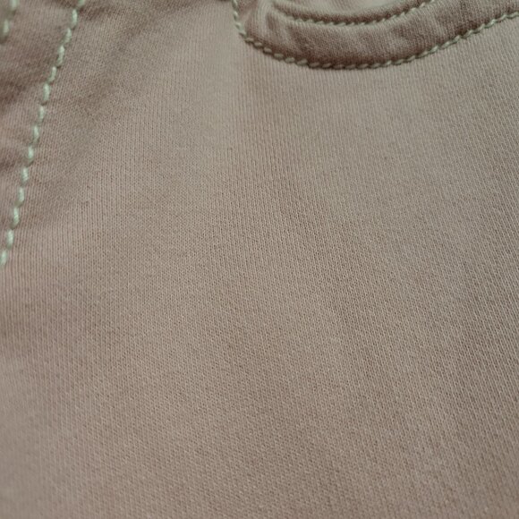 Project G Pink Cotton Button Flap Back Pocket Flare Pants - Picture 9 of 11